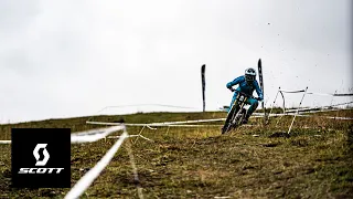 RIDING A FRESHLY BUILT DH TRACK w/ the SCOTT DH FACTORY