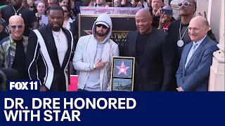 Dr. Dre gets Hollywood Walk of Fame star