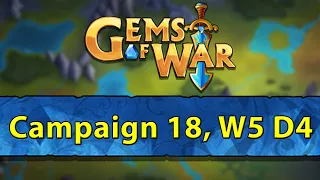 ⚔️ Gems of War, Campaign 18 Week 5 Day 5 | Bounty Hunter Weekend ⚔️