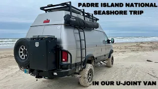 Padre Island National Seashore Trip in our U-Joint