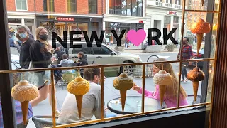 [4K]🇺🇸NYC Spring Walk/5th Ave. & Broadway/ Between 8th to 23rd St. Mar 27 2021