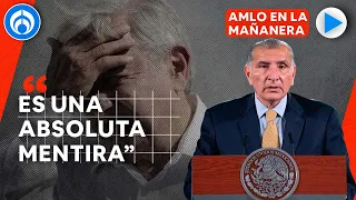 Adán Augusto descarta traslado de emergencia y desvanecimiento de AMLO