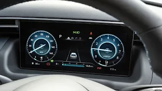 Hyundai Tucson 2022 ( Cluster menu ) #hyundai