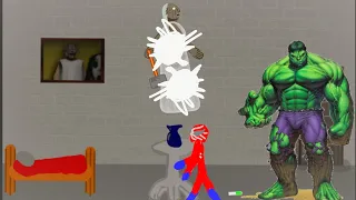 Granny vs Spiderman, Hulk Funny Animations Part 2 - Drawing Cartoon 2