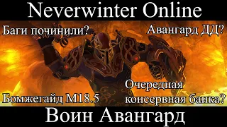 Neverwinter Online.Воин Авангард. Бомжегайд М18.5.