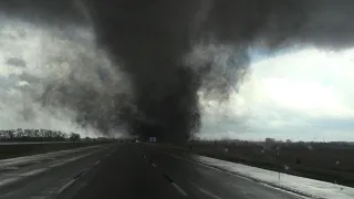 Insane Close Range Nebraska Significant Tornado Intercept!! 4/26/2024