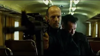 Jason Statham beat up gangster henchmen at a friend's car service / Transporter 3 (2008) #action