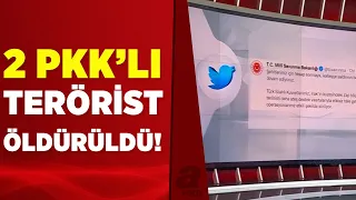 Irak'ın kuzeyindeki Zap bölgesinde 2 PKK'lı terörist etkisiz hale getirildi | A Haber