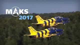 MAKS 2017 - Baltic Bees, Outstanding Performance And Crazy Stunts! - HD 50fps