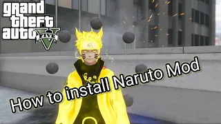 GTA 5 how to install Naruto Free Version Mod