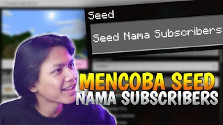 MENCOBA LAGI 3 SEED MCPE DENGAN NAMA SUBSCRIBERS !!! Kita lihat isinya apakah menarik 😱 #4