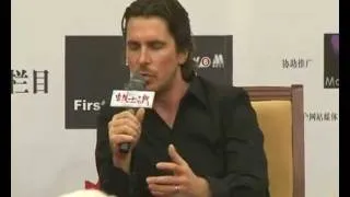 Christian Bale At The Flowers of War Press Conference In China ~ Part 2/5