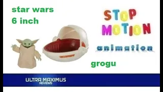 🎬 Grogu Star Wars 6 inch Stop Motion Animation