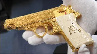 Hitler's 50th Birthday Present | A Gold Engraved Walther PP!!