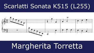 Domenico Scarlatti - Sonata in C major K515 (Margherita Torretta)