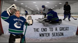 Last Game of the Winter Season [Goalie Mic'd up]