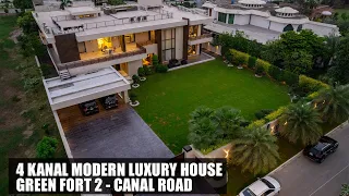 4 Kanal Most Luxurious Ultra Modern Mansion by D Studio Green Fort 2 Canal Road, Lahore - Pakistan