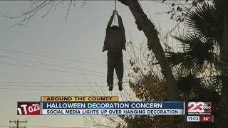 Halloween decorations cause social media firestorm