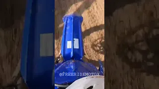 Near death experience on brand new YZ250F