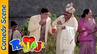 Rajaji Comedy Scene - Govinda - Raveena Tandon - Satish Kaushik -  IndianComedy