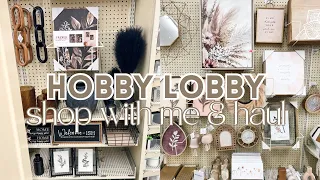 *NEW* HOBBY LOBBY SHOP WITH ME & HAUL 2023| new home decor at hobby lobby