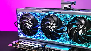 Grafikkarte verbogen und "spezielles" Design, aber ich bin dennoch positiv überrascht- Palit RTX4080