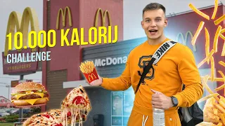 Kako mi je uspelo pojesti neverjetnih 10.000 kalorij v 24H / 10.000k challange