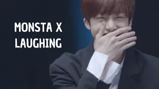 Monsta X laughing for 10 minutes