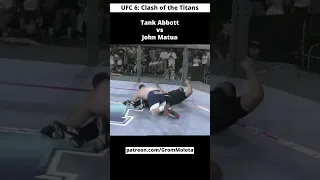 Tank Abbott vs John Matua UFC 6