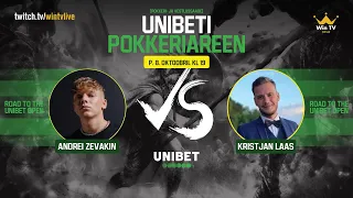 Unibeti Pokkeriareen #15 - Andrei Zevakin & Kristjan Laas