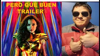 MUJER MARAVILLA 1984 REACCION  al Trailer OFICIAL comentario/impresiones Wonder Woman 1984 Latino