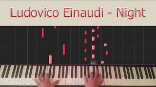Night - Ludovico Einaudi - Synthesia