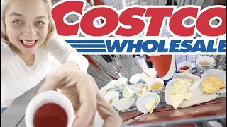 I ONLY ATE COSTCO SAMPLES FOR 24 HOURS