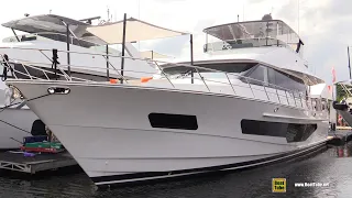 2022 CL Yacht Choy Lee CLB 72 Motor Yacht - Walkaround Tour - 2021 Fort Lauderdale Boat Show