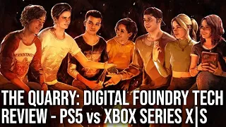 The Quarry - The DF Tech Review - PS5 vs Xbox Series X|S - Cut-Backs On Series S