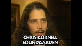 CHRIS CORNELL (1991) explaining Jesus Christ Pose [TV]