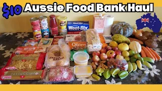 FOOD BANK HAUL! What I Got In My $10 Food Pantry Haul - Queensland Australia - May 2024