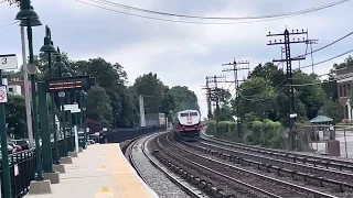 Metro North cab car goes 72 MPH through Irvington Station