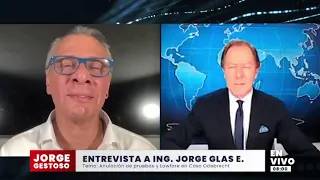 Jorge Glas con Jorge Gestoso