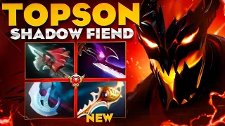 Topson НА СФЕ! ЛЕГЕНДА СНОВА ПОКАЗЫВАЕТ ВЫСОТЫ С НОВОЙ РАПИРОЙ🔥| Shadow Fiend 7.35d