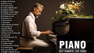 100 Most Old Beautiful Piano Love Songs 70s 80s 90s - Best Relaxing Instrumental Love Songs Ever