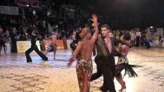 DANCE MASTERS 2011 - IDSF INTERNATIONAL ADULT OPEN LATIN - ROUND 2 - P2