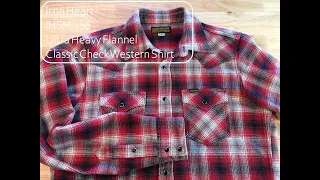 Iron Heart - Ultra Heavy Flannel Classic Check Western Shirt - IHSH-180