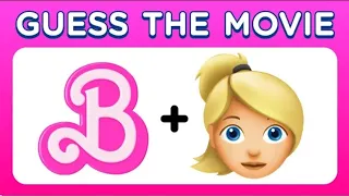 Guess The Emoji By Moive- 2023 Moive Quiz Barbie, Spider Man, Little Mermaid 🫅😻