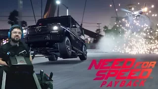 Крышесносные погони с летающим уё*ищем! - Need for Speed Payback