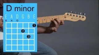 How to Play a D Minor Open Chord | Guitar Lessons