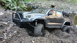 KNIGHTRUNNER Element RC Enduro Trail Truck  - Toyota Tacoma. Trzecia jazda. Third ride.