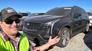 Copart Walk Around 3-4-23 + Cadillac XT4 Sport and 95 Mustang GT