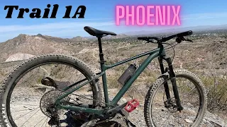 Mountain biking in Phoenix AZ Dreamy Draw Recreational Area At Phoenix Mountain Preserve Trail 1A