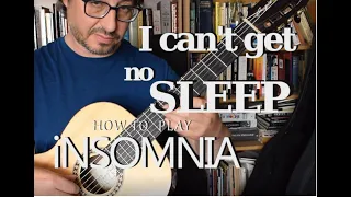 How to play Insomnia (Faithless) - guitar tablature tutorial